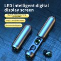 BQ40 Wireless Bluetooth 5.3 Earbuds, 9D Stereo Waterproof Sport Headphones, Noise Reduction In Ear Earphones Handsfree Call Headset with LED Charging Case. 