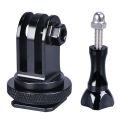 Smatree tripod screw to DSLR camera flash hot shoe mount adapter for GoPro 7/6/5/4. 