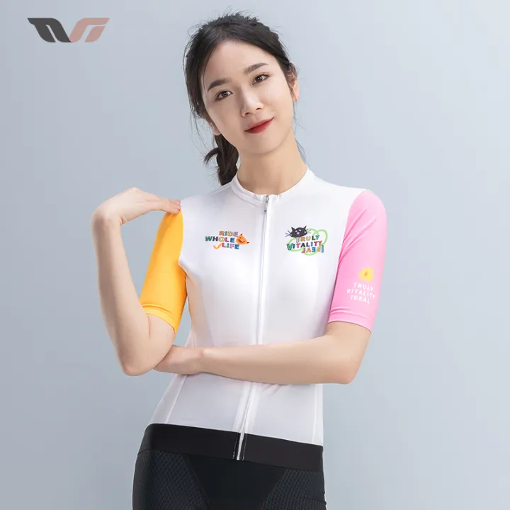 ROCKBROS%20TVI%20Women%20Cycling%20Jerseys%20Summer%20Short%20Sleeves%20Bike%20T-shirts%20Quick%20Dry%20Anti-sweat%20MTB%20Road%20Bicycle%20Sports%20T-shirts%20Tops%20-%20Image%202