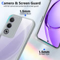 Oppo A3 5G Jap CPH2639 Case Air Cushion Shockproof Silicon Bumper Clear Matte Back Cover Hard Phone Case for Oppo A3 5G Jap 2025.