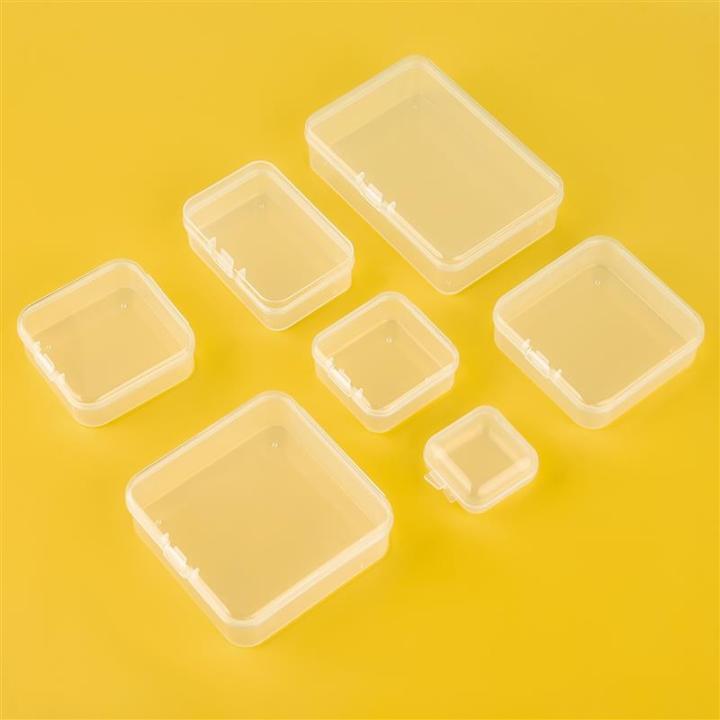 10pcs%20Plastic%20Box%20Rectangular%20Box%20Translucent%20Box%20Packing%20Box%20Storage%20Box%20Dustproof%20Solid%20Strong%20Jewelry%20Storage%20Case%20Container%20-%20Image%202