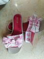 Female nice bow chappal, soft, trendy with cute bow ladies shoes.. 