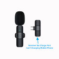 New Wireless Lavalier Microphone Portable Audio Video Recording Mini Microphone for iPhone Android PC Camera Live Gaming Phone. 