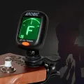 Aroma Guitar Tuner AT-01A/101 Foldable Rotatable Clip-on Tuner High Sensitivity for Bass Ukulele Chromatic Guitar Accessories. 