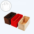 25 30 35 Felt Cloth Insert Bag Organizer Makeup Handbag Organizer Travel Inner Purse Portable Cosmetic Bags.