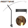 WESTTUNE Camping Lamp Stand Hook Outdoor Aluminum Alloy Hanging Hooks Racks Portable Adjustable Light Stands for Picnic Beach. 