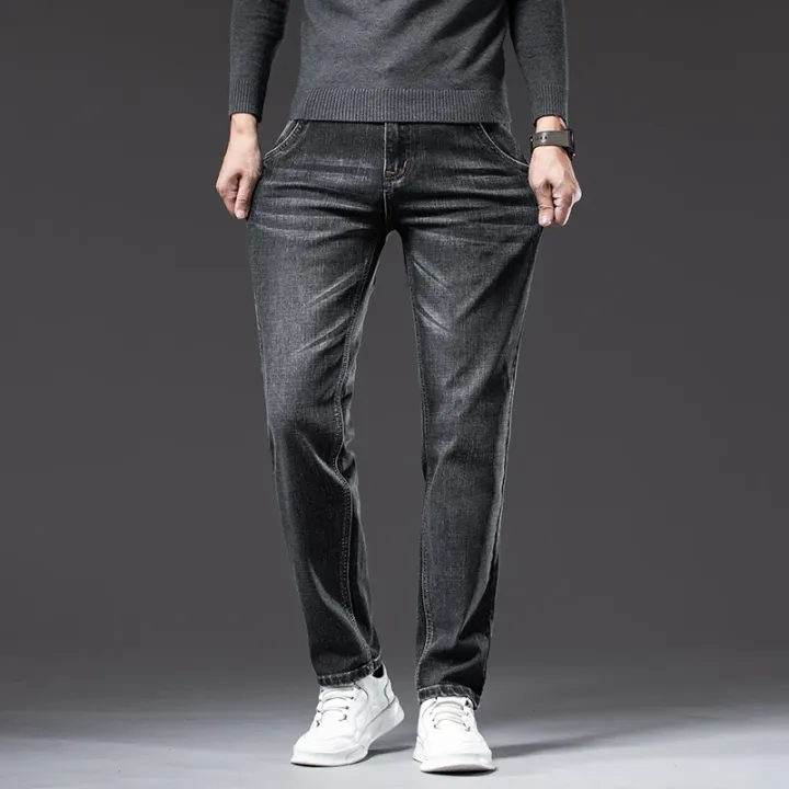 New%20Men's%20Slim%20Straight%20Elastic%20Jeans%20Fashion%20Business%20Casual%20Comfortable%20Soft%20Denim%20Trousers%20High%20Quality%20Mens%20Designer%20Clothes%20-%20Image%206