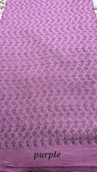 cotton chikankari unstitched shirts all over embroidered chikan kari fabric