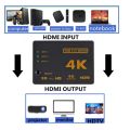 4K 2K 3x1 HDMI Cable Splitter HD 1080P Video Switcher Adapter 3 Input 1 Output Port HDMI Hub for Xbox PS4 DVD HDTV TV PC Laptop. 