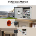 AVATTO WiFi 6 Mini Smart Energy Meter Module With Power Monitoring Metering APP Control Works With Tuya Alexa  Home Alice. 