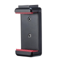 Ulanzi St07 Phone Holder, Spring-Type Mobile Phone Holder with Cold Shoe, 1/4 Thread to Connect to a Tripod, Microphone for Vlog.. 