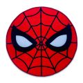 Sajalo SpiderMan Round Shape Rug For Kids  With Back Felt  90x90cm. 