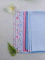 New Born Baby Napkin set -  100% Cotton Single Layer 10 pcs pack | 22*22 (Hospital Pack). 