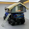 1:24 Ford Raptor F150 Camping RV Off Road Pickup Truck Alloy Metal Diecast Model Car Sound & Light Toys. 