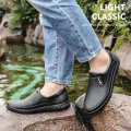 Orfails❤Men low rain boots, shallow water shoes, summer thick short rain boots, anti-slip and wear-resistant rubber shoes, shipping from Thailand. 