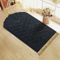 Thickened sponge prayer mat with tassel embossed prayer mat soft and easy to carry can be used in many scenes. 
