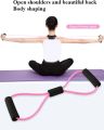 Figure 8 Power Resistance Band High Quality Yoga stretching bands Yoga Gym Fitness pulling rope For Women and men Exercise Gym Fitness Bands Resistance Loop For Back Shoulder. 