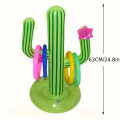 1 set of inflatable cactus, summer pool and beach interactive toys, this is an inflatable toy for outdoor pool parties and water. 
