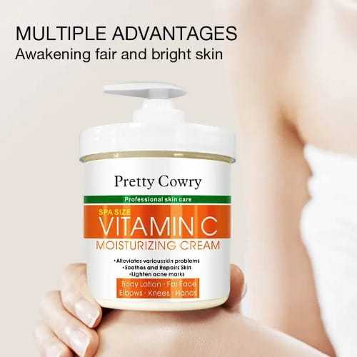 Pretty Cowry
Professional skin care
SPA SIZE
VITAMIN C
MOISTURIZING CREAM
