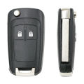 2 Button Car Folding Key Housing Replacement Folding Key For Opel For Astra J For Corsa E Automobile Key Shell Fob Cover Case. 