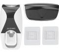 Toothpaste Dispenser Toothpaste Dispenser Black Abs Wall Mounted Toothbrush Toothpaste Holder Automatic Toothpaste Dispenser Squeezer for Family Washroom Bathroom. 