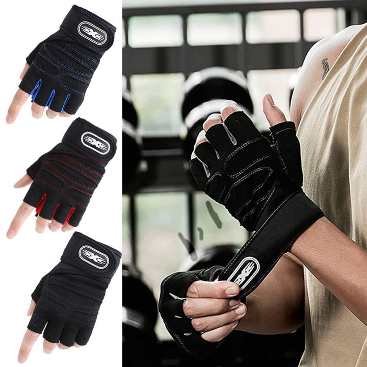 1Pair%20Weight%20Lifting%20Gym%20Workout%20Gloves%20with%20Wrist%20Wrap%20Support%20Palm%20Protection%20Weightlifting%20Training%20Fitness%20Exercise%20Pull%20Ups%20-%20Image%203