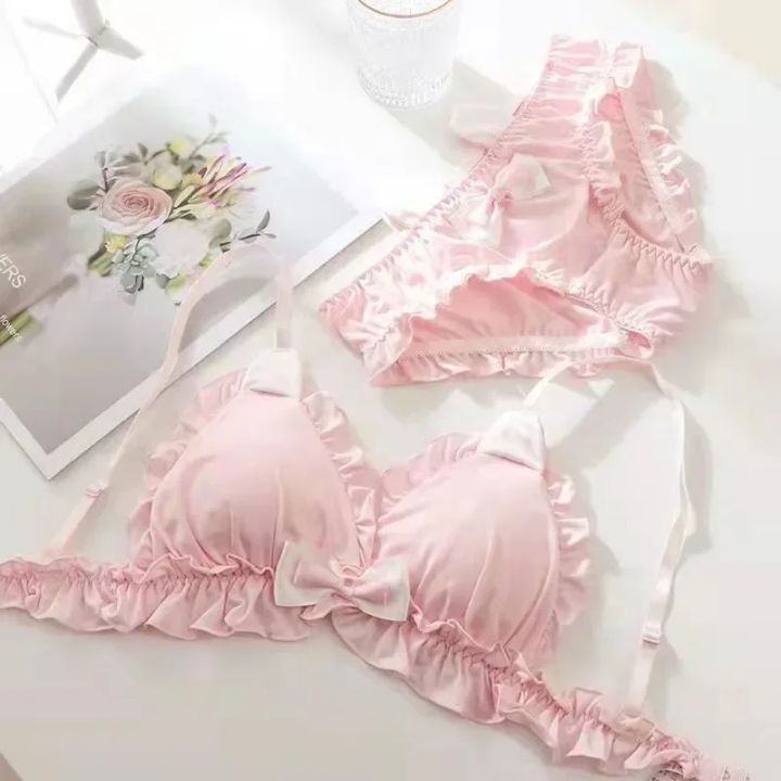 Little%20White%20rabbit%20ears%20girls%20underwear%20%20Japanese%20girls%20pure%20desire%20small%20chest%20thin%20bra%20without%20underwire%20-%20Image%206