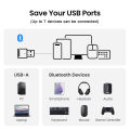 Bluetooth 5.4 Adapter for Pc Usb Bluetooth Dongle Receiver for Speaker Mouse Keyboard Music Audio Transmitter.