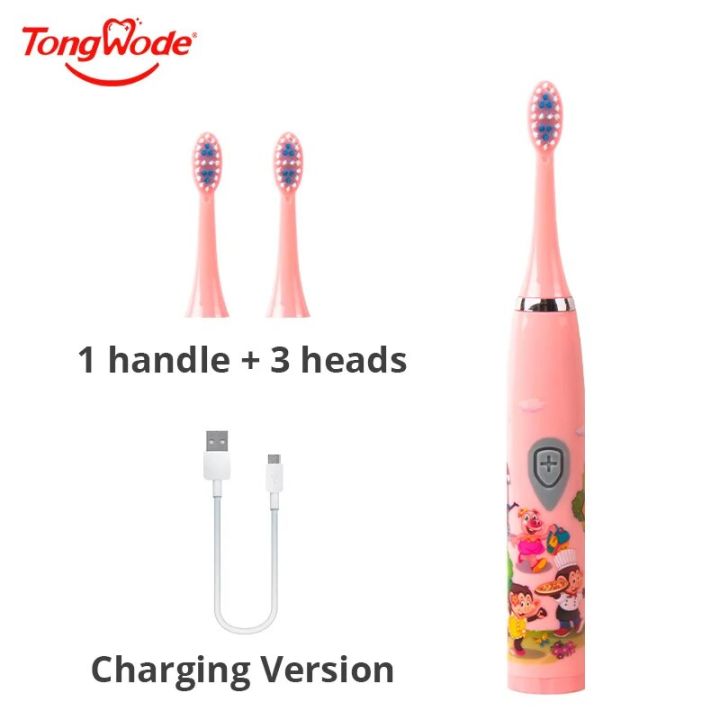 Children%20Sonic%20Electric%20Toothbrush%20Colorful%20Cartoon%20For%20Kids%20USB%20Rechargeable%20Soft%20Automatic%20Waterproof%20With%20Replacement%20Head%20-%20Image%207