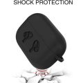 AirPods Pro 2nd generation silicone protective case with carabiner. 