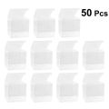 50PCS Transparent Gift Box Candle Packaging Gift Box 5*5*5cm PVC Wedding Candy Box Wedding Party Supplies Gift Packaging. 