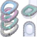 1pcs Toilet Cover Toilet Seat Cover Pads with Handle Toilet Lid Cover Cushion Thicker Bathroom Soft Toilet Seat Cover Soft Thick.