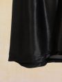 1Pc Ice Silk Men's Summer Breathable Sleeper Pants with Elastic and Comfortable Fit, Fashionable and Versatile, Casual,. 
