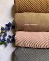 Pleated Viscose Cotton Hijab/ Cotton Hijab/ Viscose Hijab. 