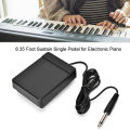 6.35 Foot Sustain Single Pedal Controller for Electronic Keyboard Piano.