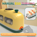 8 Egg Incubator with Egg Turning and Temperature Control, Integrated Candler Incubators for Hatching Eggs, Chicken, P.