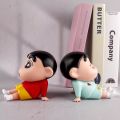 Shin-Chan Phone Holder Kawaii Anime Desktop Cartoon Watching Phone Support Cute Doll. 