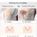 1 Pair Reusable Breast Petals Nipple Cover Invisible Petal Adhesive Strapless Backless Stick on Bra Silicone Breast Patch. 