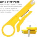 Portable mini Wire Stripper Knife Crimper Pliers Crimping Tool Cable Stripping Wire Cutter Multi Tools Cut Line Hand Tool. 
