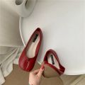 Women Flats Tabi Ninja Shoes Woman Microfiber Leather Comfy Flats Split Toe Slippers Soft Bottom Loafers 2024 New Fashion Design.