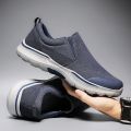 High Quality Men Canvas Shoes Outdoor Man Casual Sneakers Breathable Designer Mens Loafers Comfortable Lightweight Walking Shoes. 