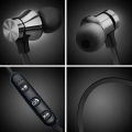 Magnetic Wireless Headphones Bluetooth 5.2 Neckband Earbuds Waterproof for Sports with Clear Mic. 