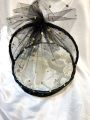 Round Gift Basket With Net Wrap Birthday/Gift/Anniversary. 