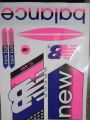 3D 2024 Latest Edition NB Edition For Pink And BlueProfessional Players Edition For  Cricket Bat  Stickers Latest 3D Cricket Bat Stickers Edition 2024. 