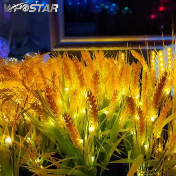 Led Wheat LED Wheat Lamp Reed Lamp Outdoor Solar Waterproof Garden Decorative ...