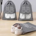 3pcs Non woven shoe storage bag, bundle pocket, home and travel shoe storage bag, dustproof and environmentally friendly bag, dr. 