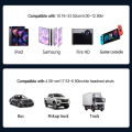 SEAMETAL Universal Car Tablet Holder 360 Rotation Auto Back Seat Headrest Mount Phone Holder for 4-12.9 Inch iPad iPhone. 