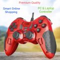 2.0 Blue USB Gamepad Joystick USB Joypad with Analog Control Game Controller For PC Laptop Computer For Win7/8/10 XP/For Vista. 