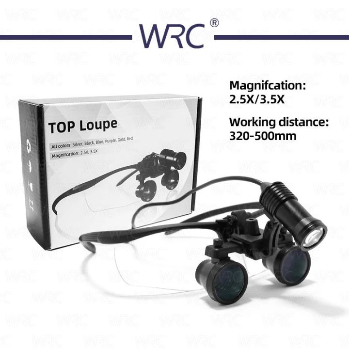 Dental power 3.5xbinocular loups working distance glasses