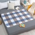 150/120/70Cm Large Washable Mattress Waterproof Bed Under Pad Chucks Pads with Non-Slip Back for Elderly, Kids, Women or Pets.